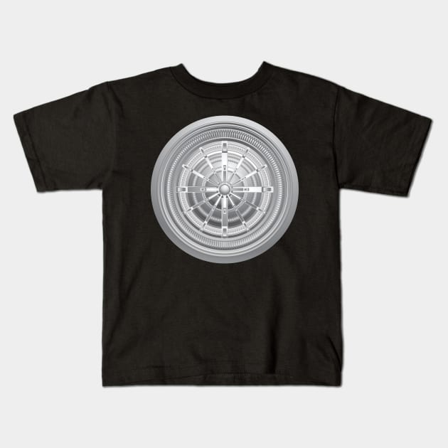 Clock Face - Decorative Kids T-Shirt by Kat C.